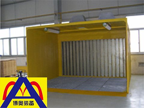 折(zhe)流闆(ban)榦(gan)式噴漆(qi)室